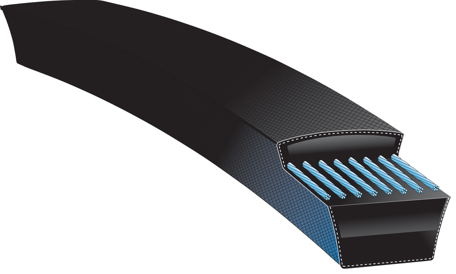 Gates A136: Hi-Power II V-Belts