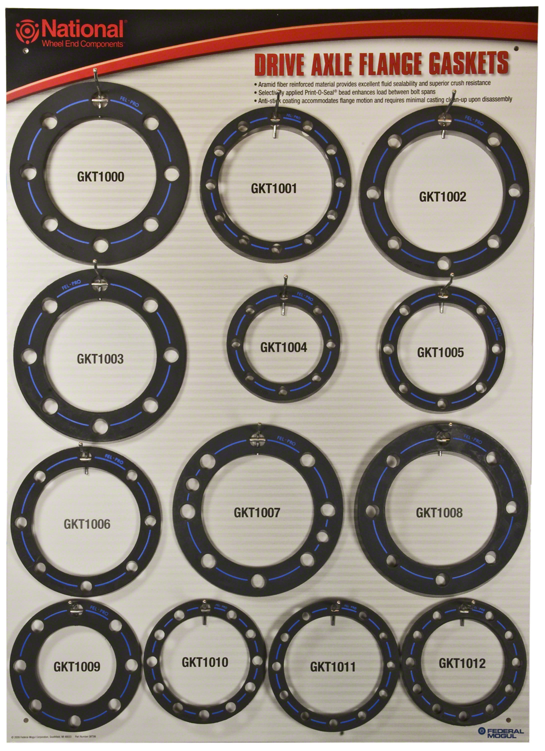 National Oil Seal GKT 99 National GKT 99 Hub Cap Gasket Autoplicity