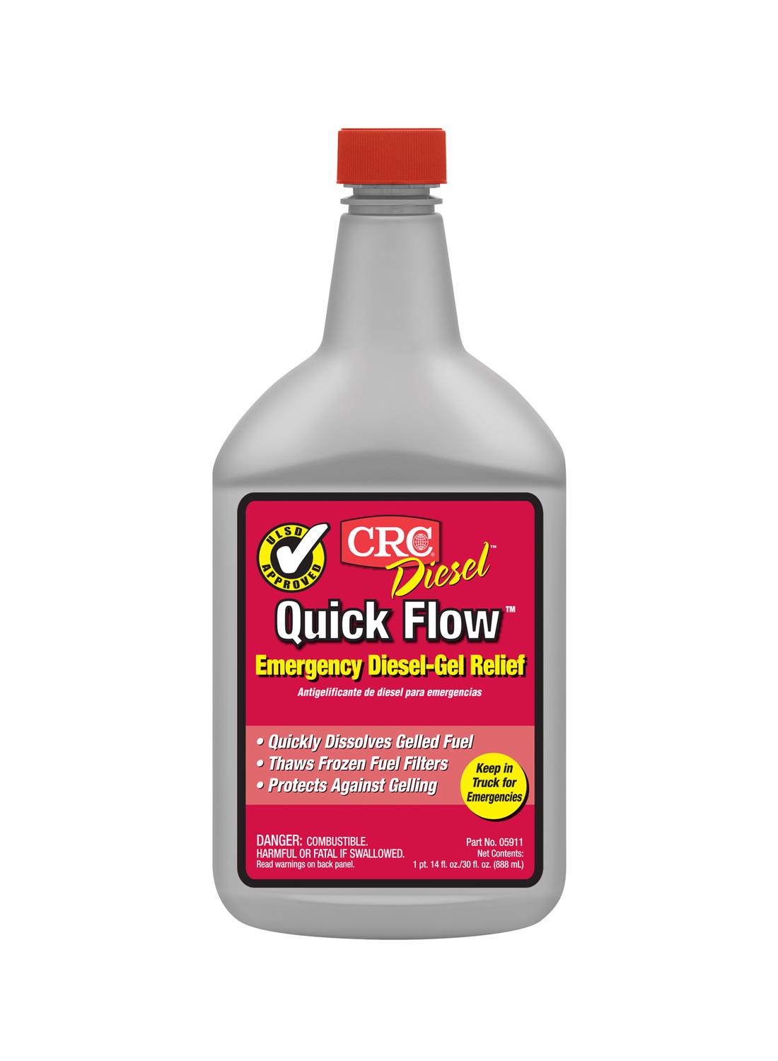 Show details for CRC Industries 05911 CRC 05911 Quick Flow Emergency Diesel-Gel Relief - 30 Fl Oz.