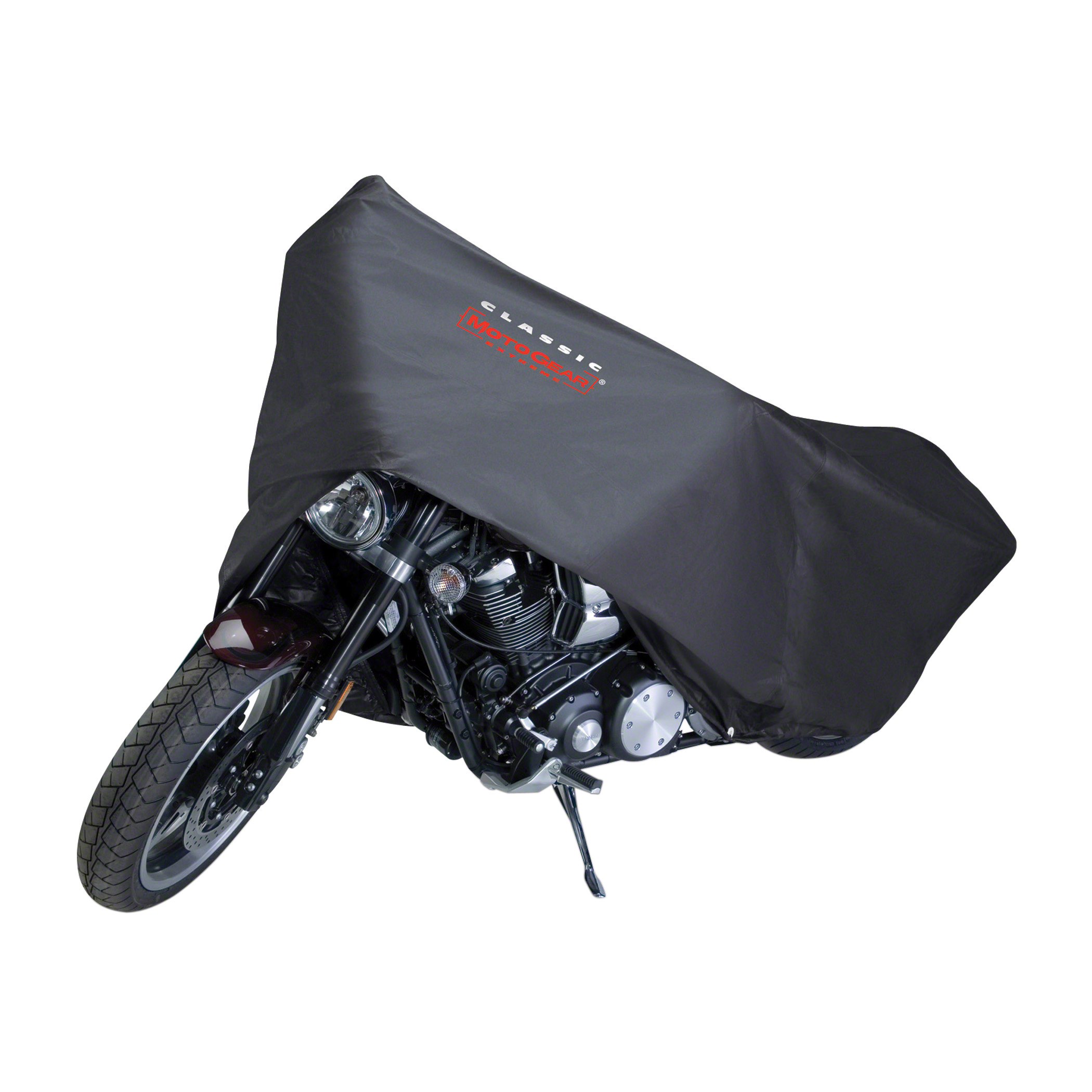 Classic Accessories 73817 Motorcycle Dust Cover Black Crusr
