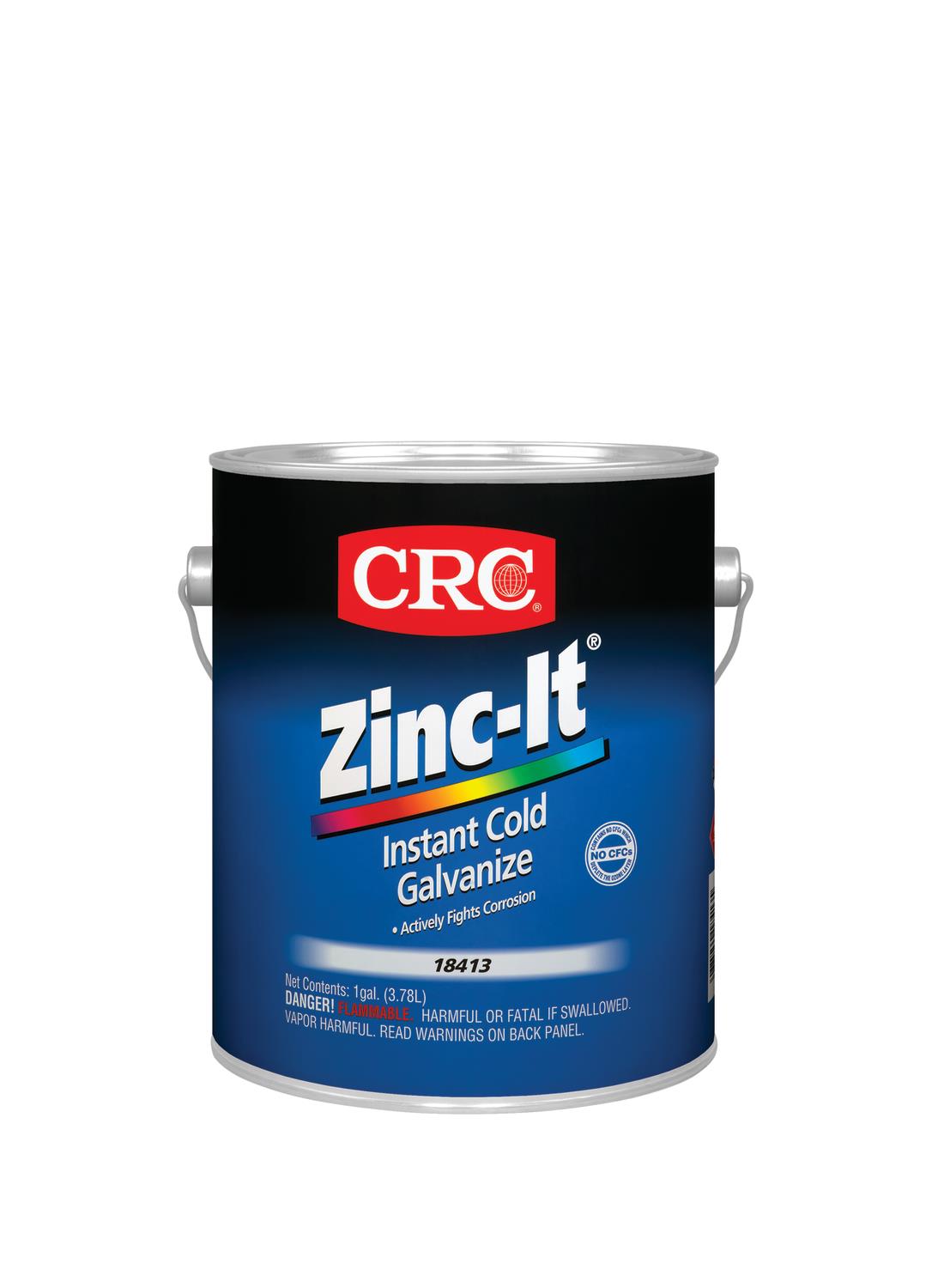 CRC Industries 18413 CRC 18413 ZincIt Instant Cold Galvanize, 1 Gal