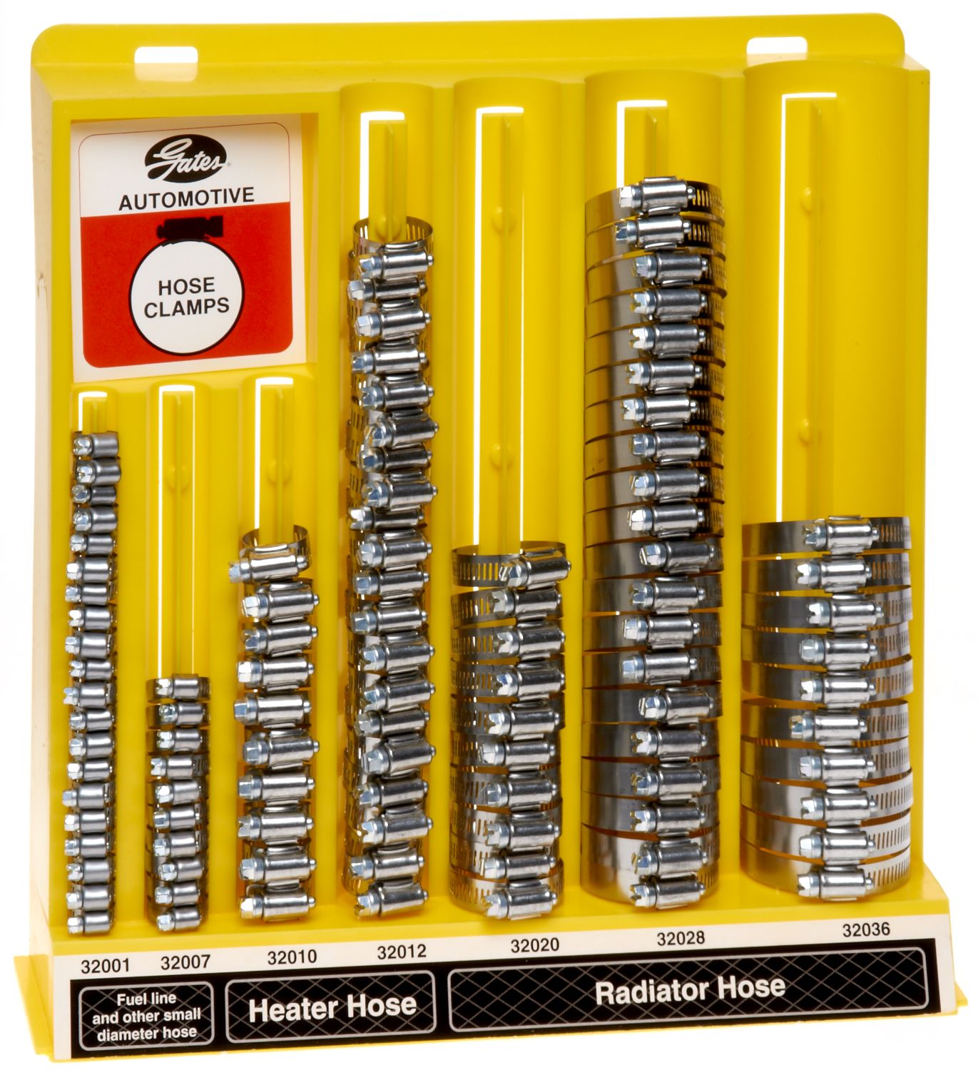 Gates 91139 Hose Clamp Merchandiser (w/ Assortment) Autoplicity