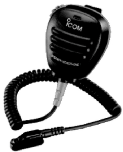 Show details for Icom HM138 Waterproof Speaker Mic - M88