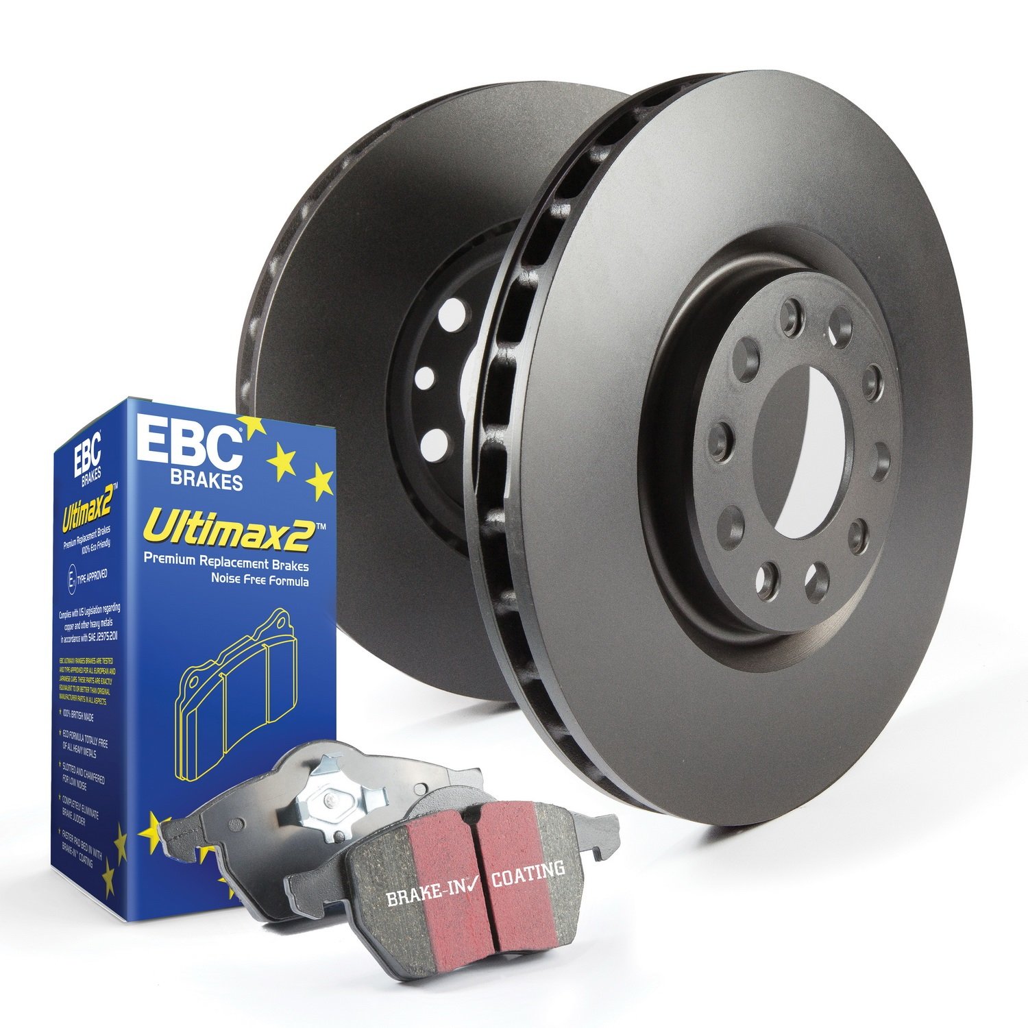 EBC Brakes S1KF1438 S1 Kits Ultimax 2 And Rk Rotors Autoplicity