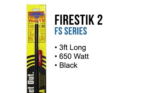 FireStik Antenna Company FS3-B Firestik FS3-B (Black) 3 Foot with ...