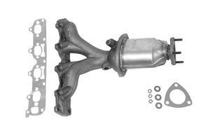 Picture of AP Exhaust 642198 Federal / Epa Catalytic Converter - Direct Fit W/ Integrated Manifold