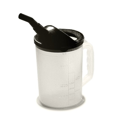 WirthCo 94026 Funnel King Heavy Duty Graduated Measuring Container with