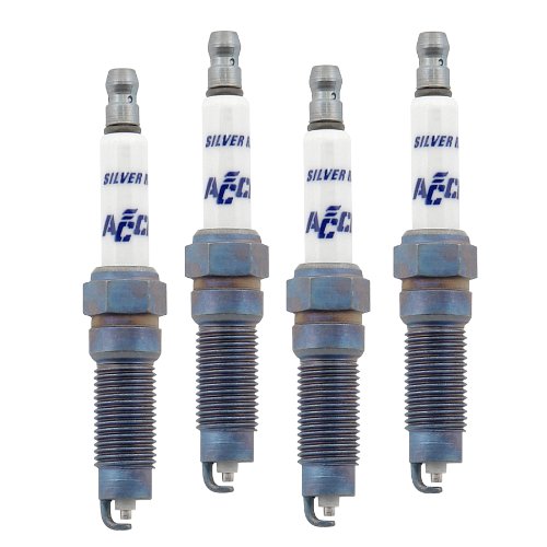 Accel 308S Silver Tip Racing Spark Plugs 1 Step Colder Autoplicity