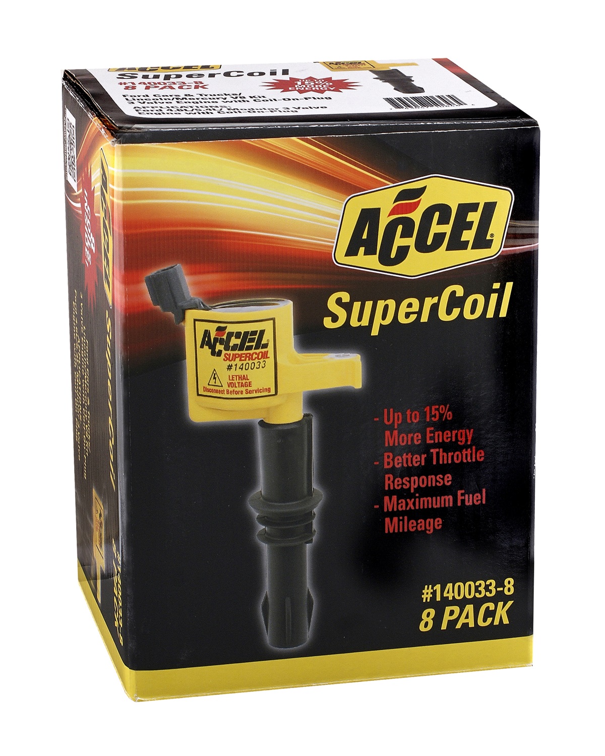 Accel 1400338 SuperCoil Direct Ignition Coil Set Autoplicity