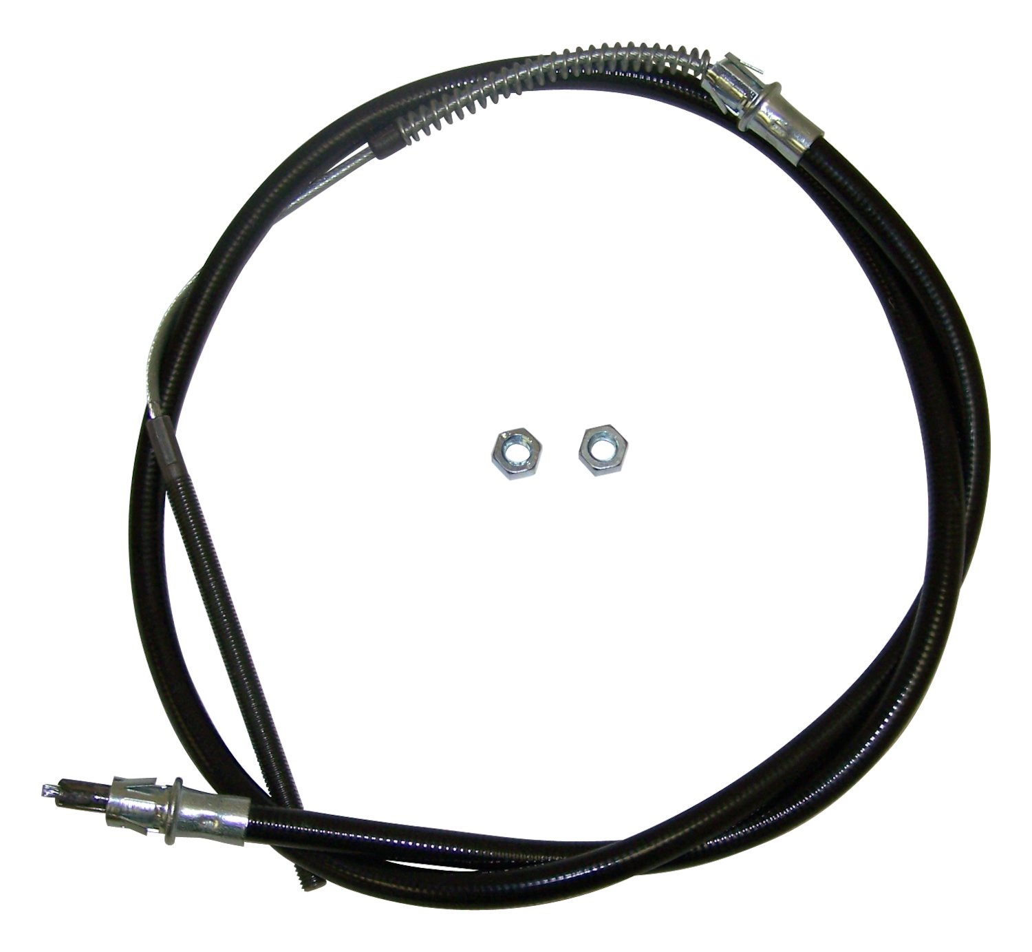 Crown Automotive Jeep Replacement 52003181 Front Parking Brake Cable For 87/90 Yj Wrangler W/ 93