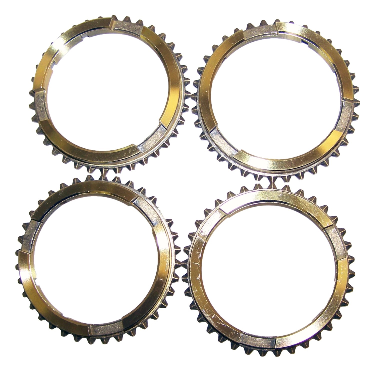 Show details for Crown Automotive Jeep Replacement J8132378 1st, 2nd, 3rd, & 4th Gear Synchronizer Blocking Ring Set For Jeeps W/ T176, T177