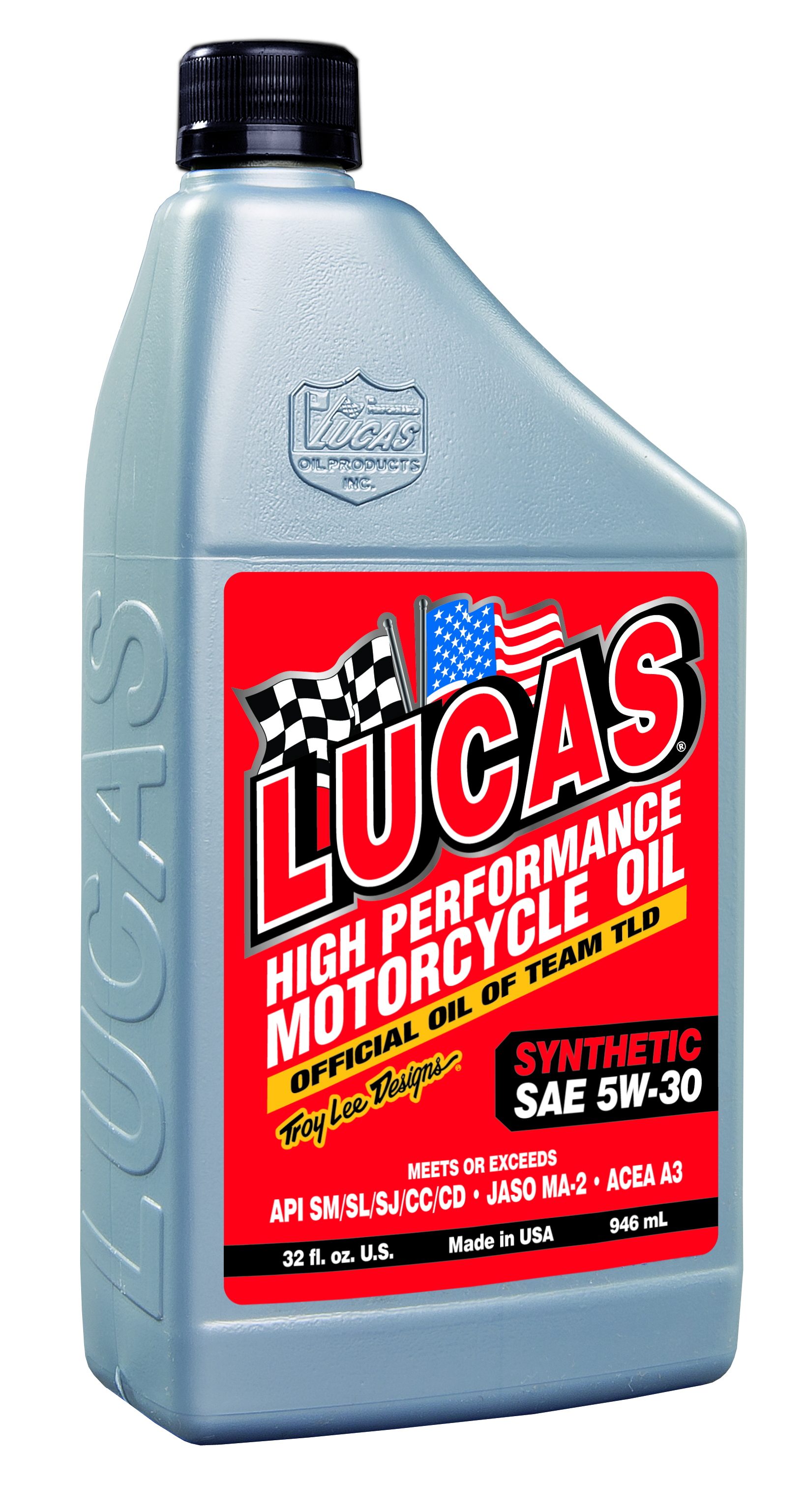 Show details for Lucas Oil 10706 Synthetic Sae 5w-30 Motorcycle Oil - Quart