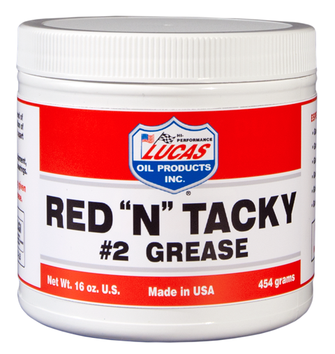 Picture of Lucas Oil 10574 Red N Tacky Grease - 1 Lb
