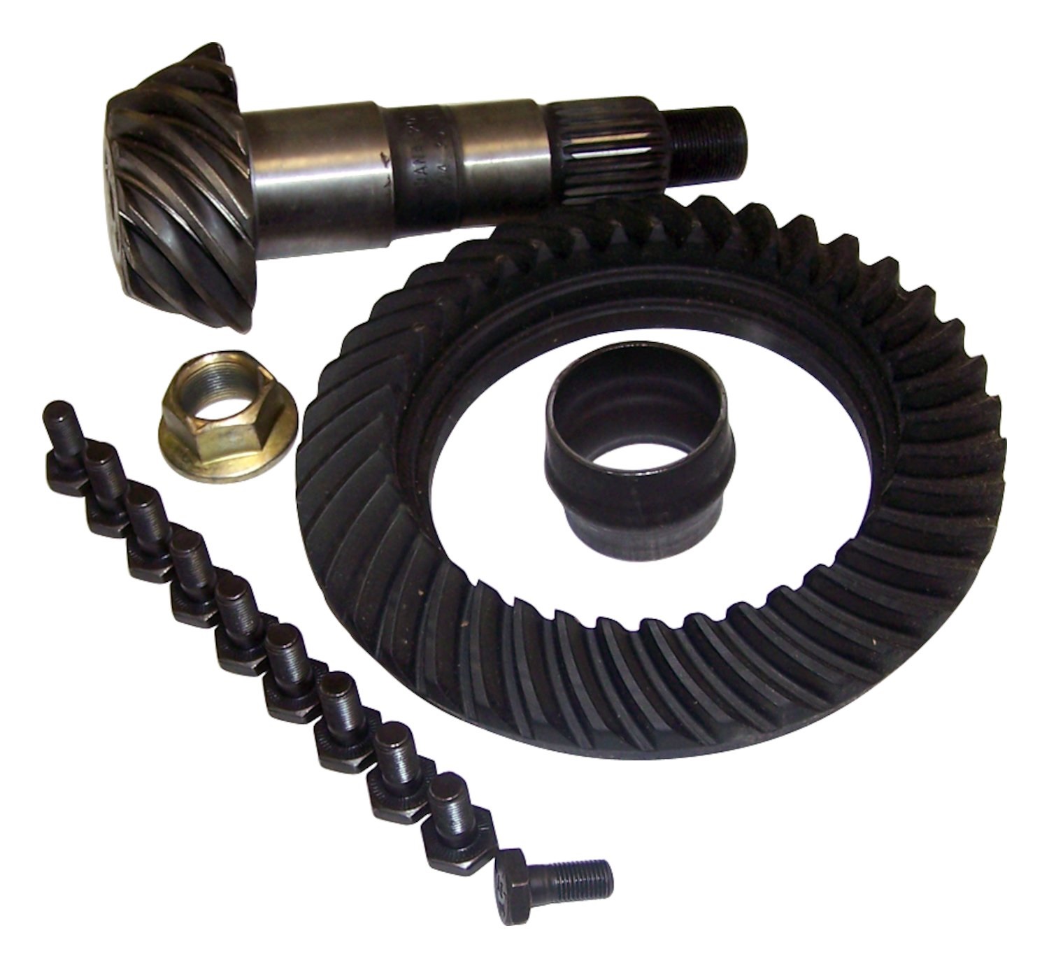 Show details for Crown Automotive Jeep Replacement 68019324AA Ring & Pinion Kit For Misc Jeep Vehicles W/ Dana 30 Front Axle; 3.55 Ratio