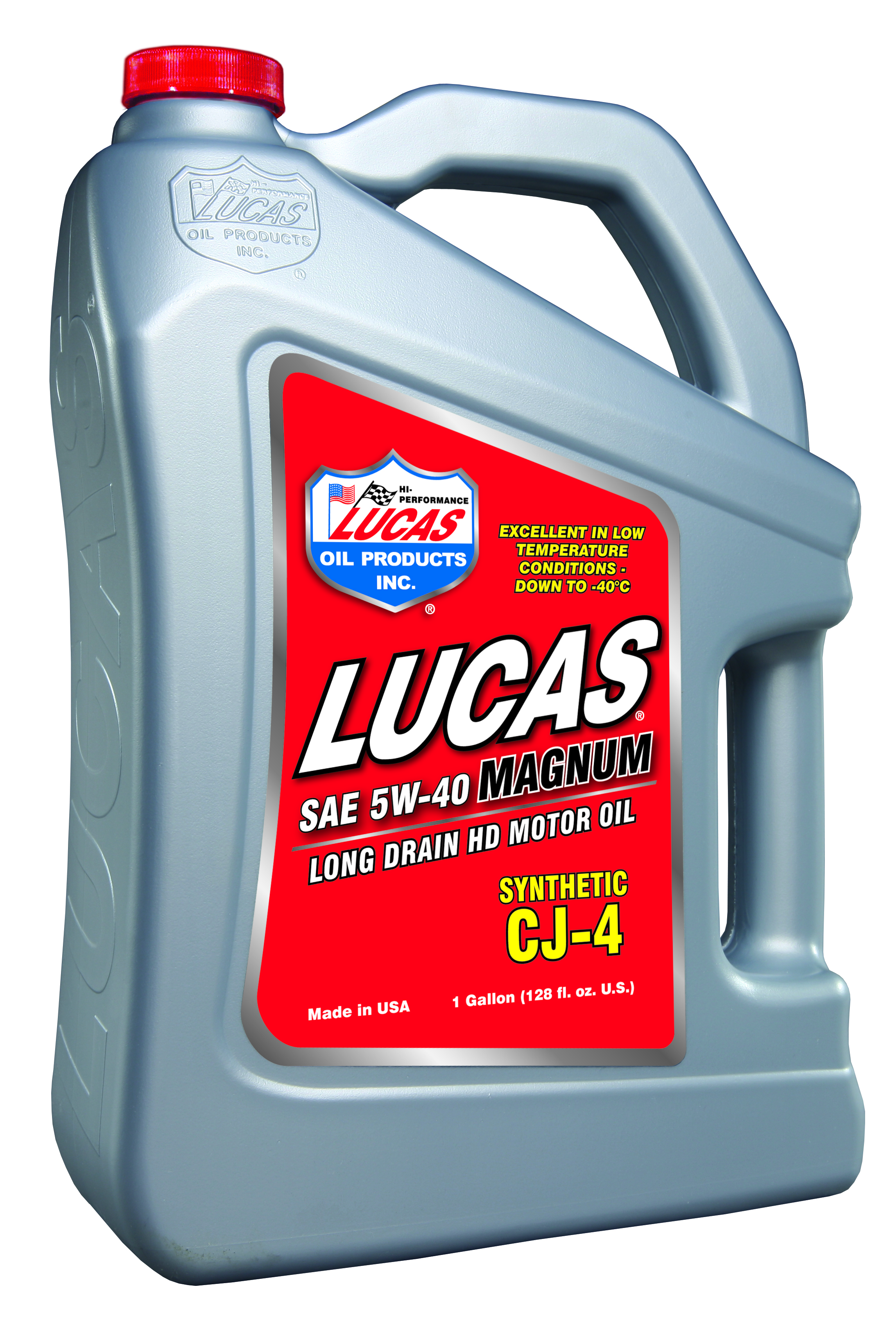 Show details for Lucas Oil 10436 Synthetic Sae 5w-40 Cj-4/sm Motor Oil - Gallon