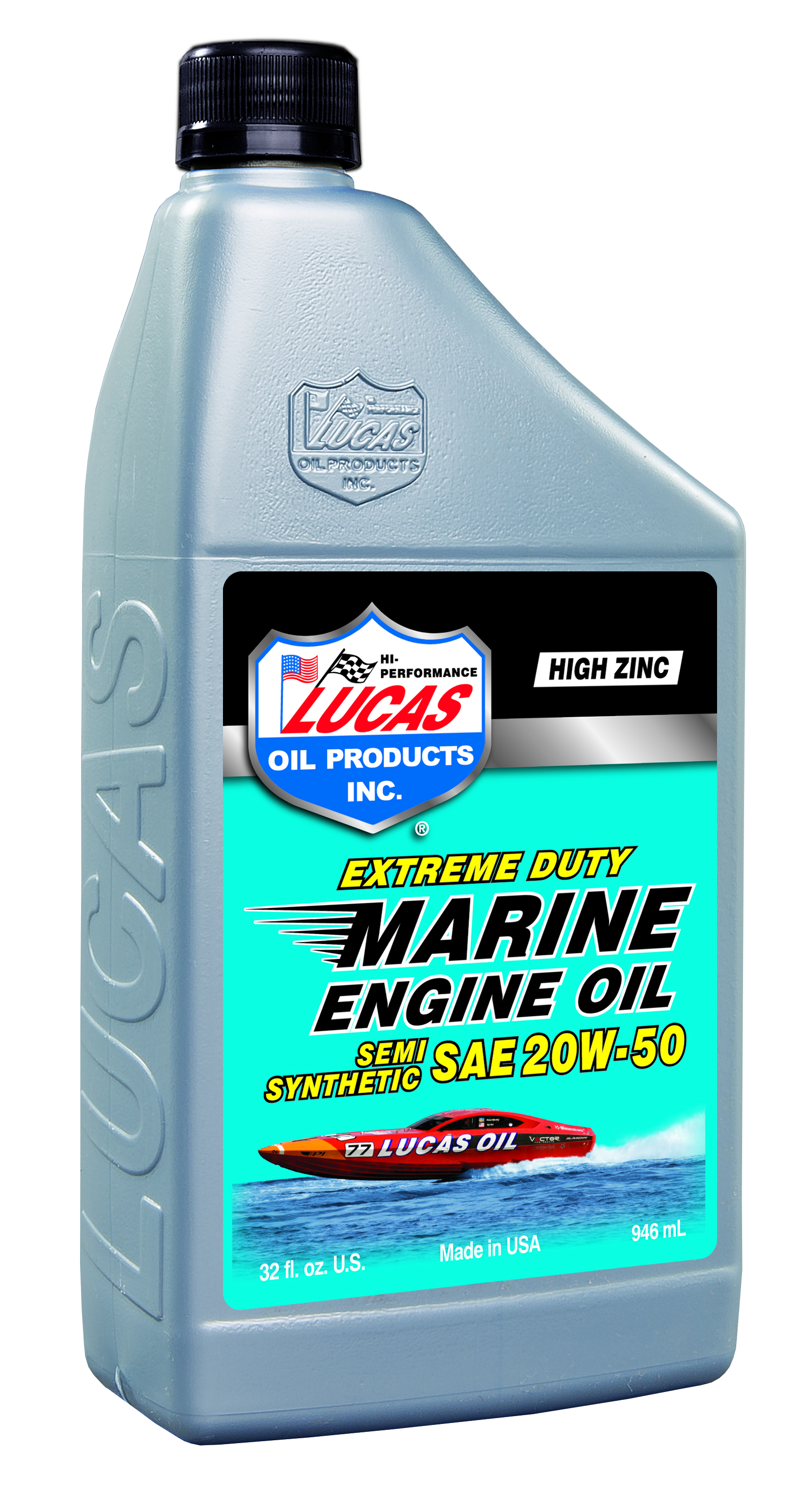 Show details for Lucas Oil 10654 Marine Semi-Synthetic Sae 20w-50 Engine Oil