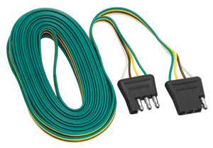 Show details for Tow Ready 118636 4-Flat Plug Loop, 24' Long (Includes 4 Wire Taps)