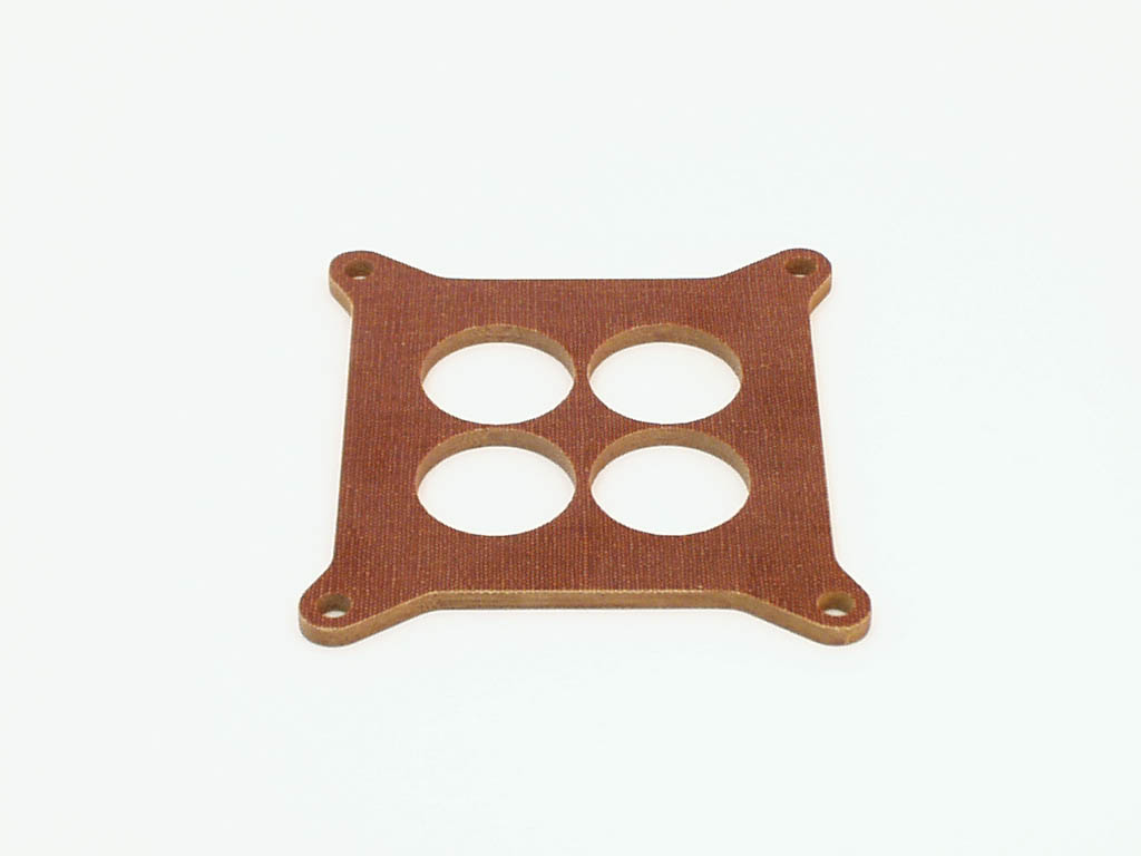 RACING POWER CO-PACKAGED #R9134 1In Phenolic Carb Spacer- Ported