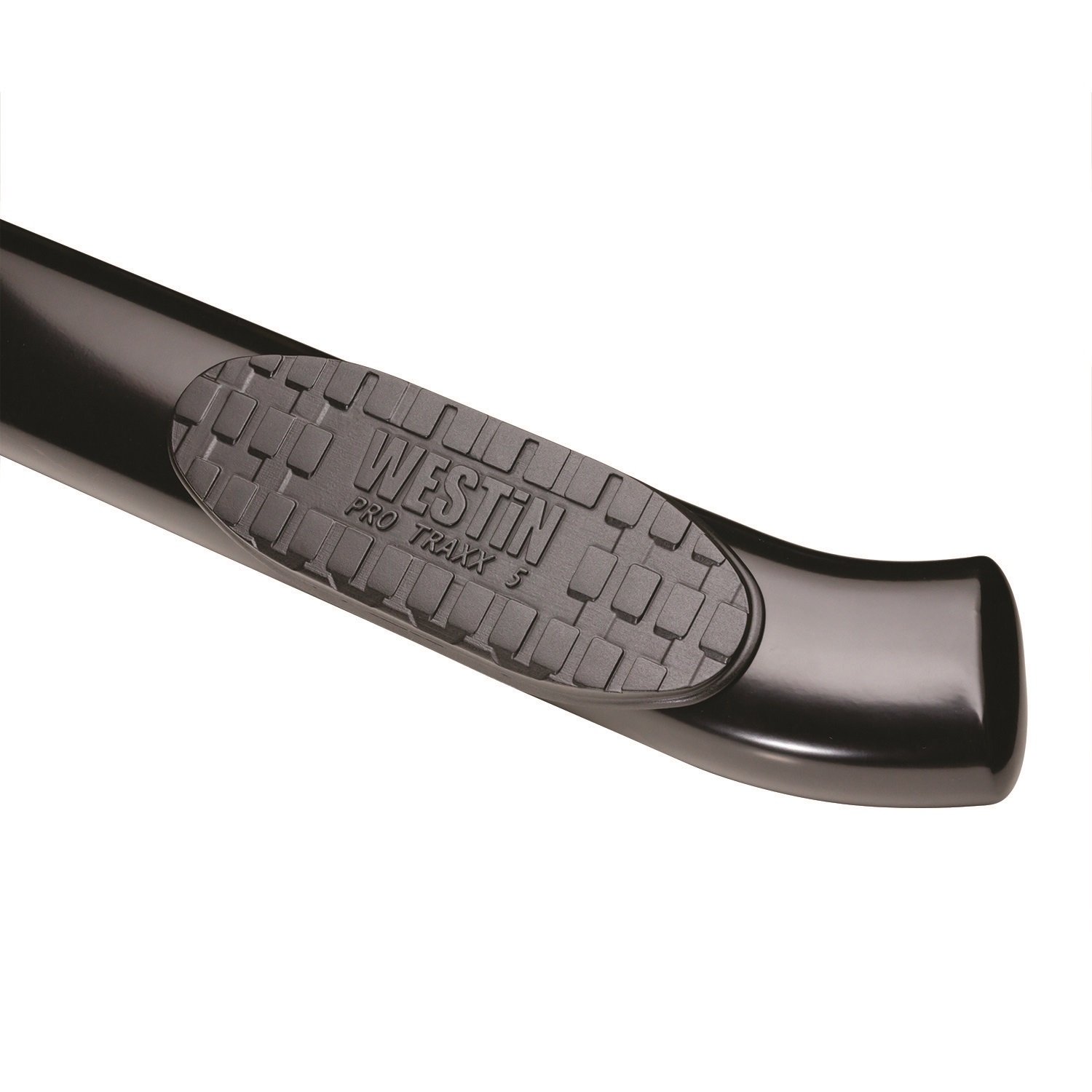 APS Running Boards (Nerf Bars Side Steps Step Bars) Compatible With Ford F250 F350 Super Duty 1999-2016 Regular Cab (Stainless Steel Black Powder