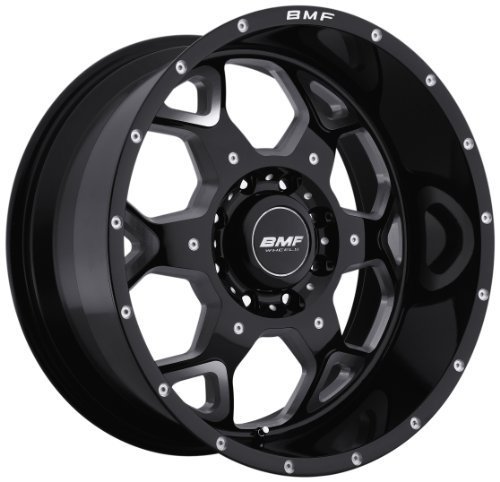 BMF Wheels 660B-010816519 BMF Wheels S.o.t.a Death Metal Black - 20 X ...