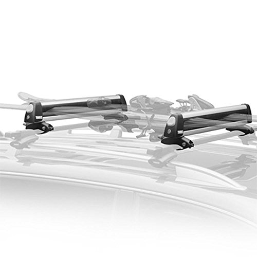 Thule 92724 Thule Universal Flat Top 4Pair Fat Skis With Locks