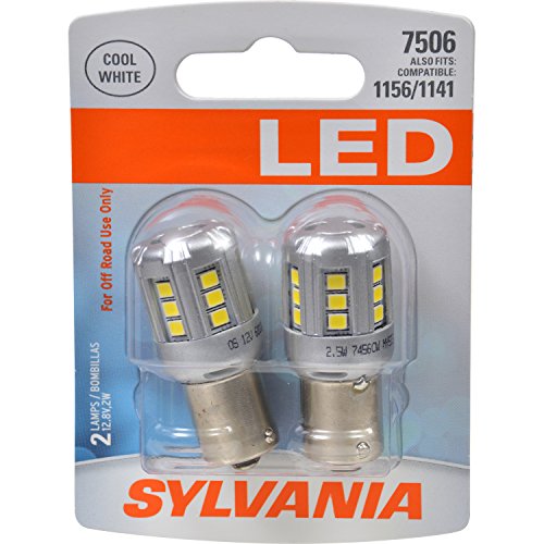 Picture of Sylvania 7506SLBP2 Sylvania 7506 White Led Bulb (pack Of 2)