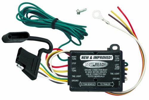 Picture of Tekonsha 119130 Taillight Converter w/12" Leads and 60" 4-Flat Car End Connector
