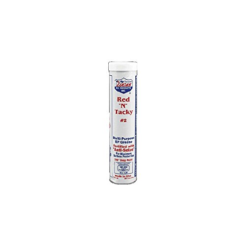 Show details for Lucas Oil 10005-30 LUCAS 10005-30 Red N Tacky 2 Grease 14.5oz Cartridge