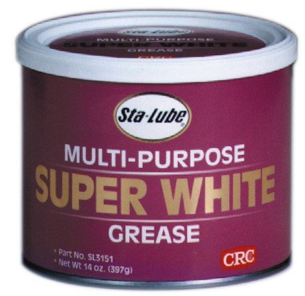 Show details for CRC Industries SL3151 Super White Multi-Purpose Lithium Grease 14 Wt. Oz.