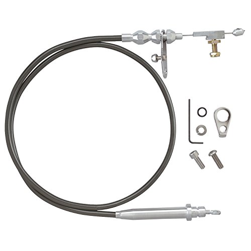 Lokar KD-24L60TPU Black Housing Billet End Kickdown Cable Kit with Tuned-Port Injection for GM 4L60 Lokar KD-24L60TPU Black Housing Billet End Kickdown Cable Kit with Tuned-Port Injection for GM 4L60