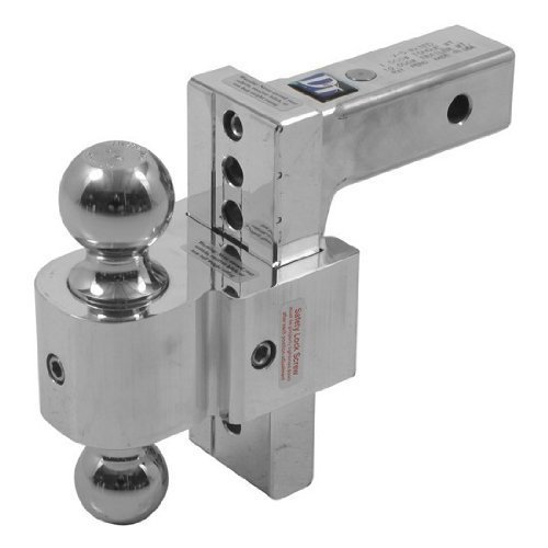 Fastway Trailer DTSTBM6600 Flash Stbm Adj. Alum. Ball Mount, Anti