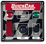 Picture of Quickcar Racing Products 50-023 Multi Purpose Switch Panel Kit