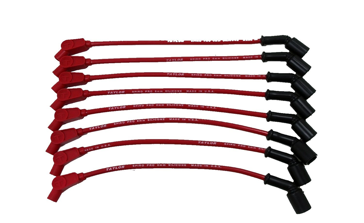 Taylor Made 76245 SpiroPro 8mm RaceFit Spark Plug Wires Autoplicity