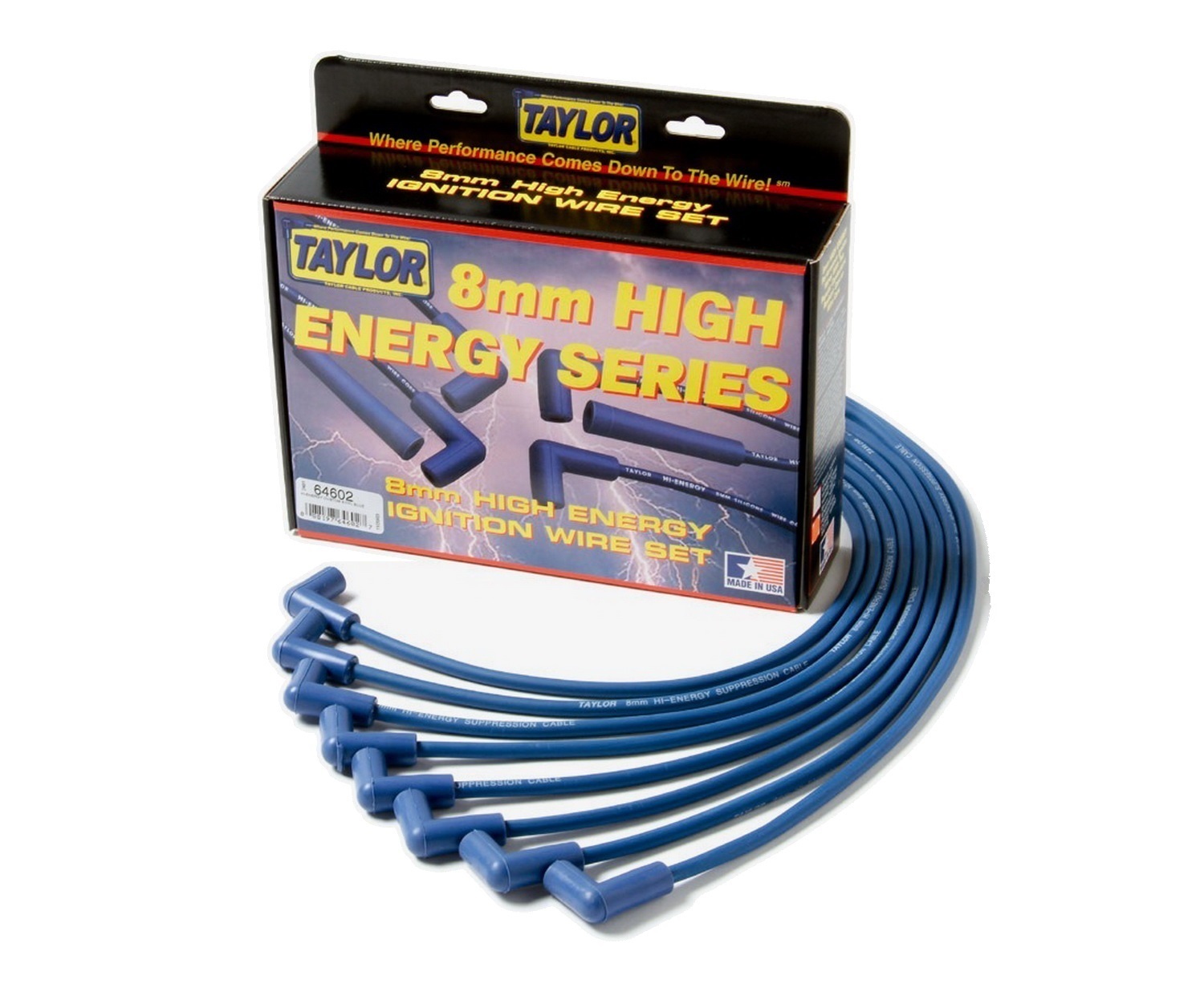 Taylor Made 64603 8mm High Energy Ignition Wire Set Autoplicity