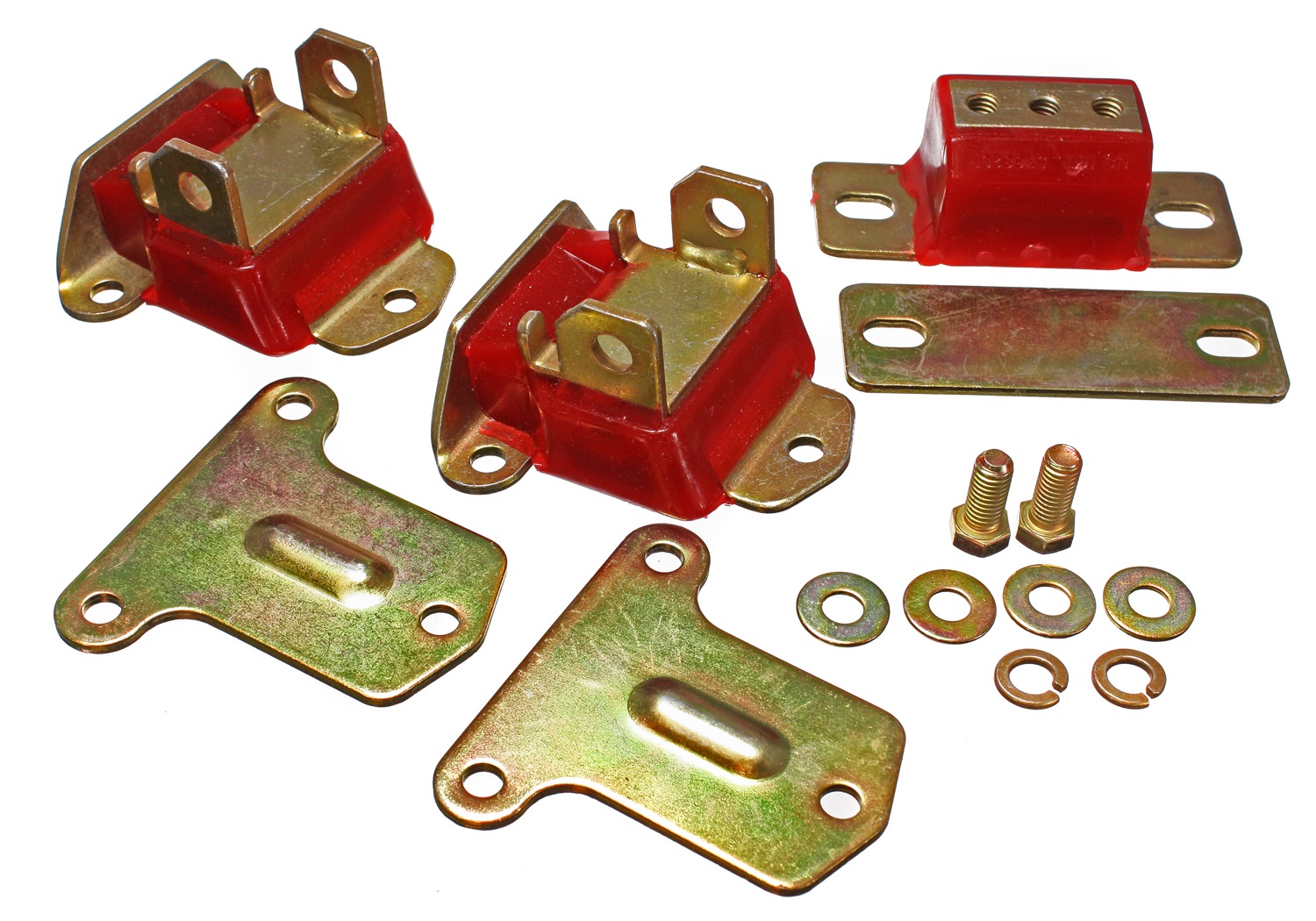 Energy Suspension 3-1122R Motor And Transmission Mount Red | Autoplicity