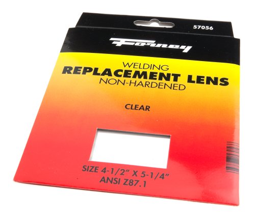 FORNEY 57010 #10 Welding Shaded Replacement Lens - 2 X 4.25 Inches