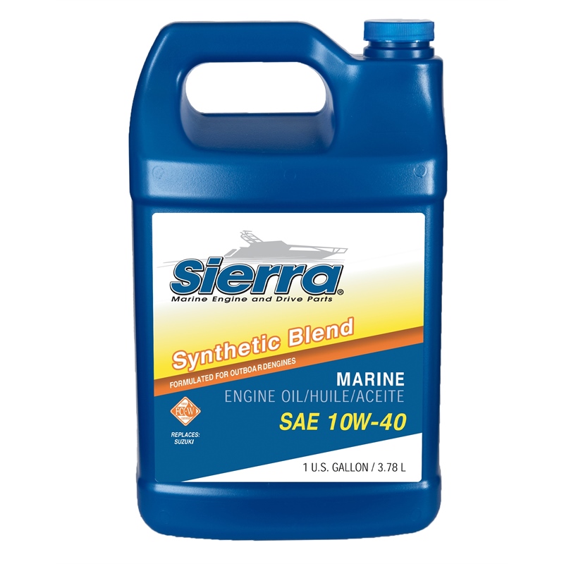 Show details for Sierra 18-9551-3 Oil 10w40 Fcw Semi Syn Gal @6
