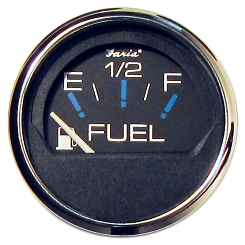 Faria Instruments 13701 Faria Chesapeake Series Black Fuel Gauge