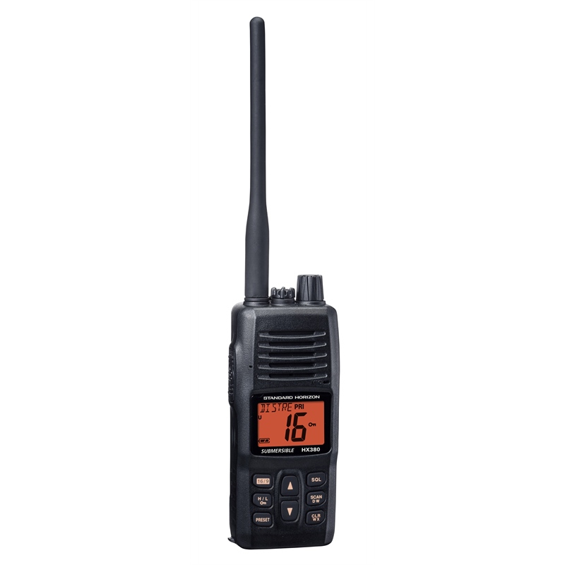 Standard Horizon HX380 Standard Handheld Vhf, Mfg Hx380, 5 Watt