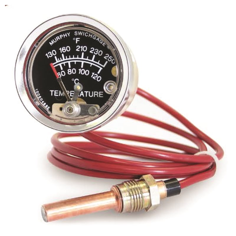 ENOVATION CONTROLS 10703160 Gauge Temp Sw Poly Carb Autoplicity
