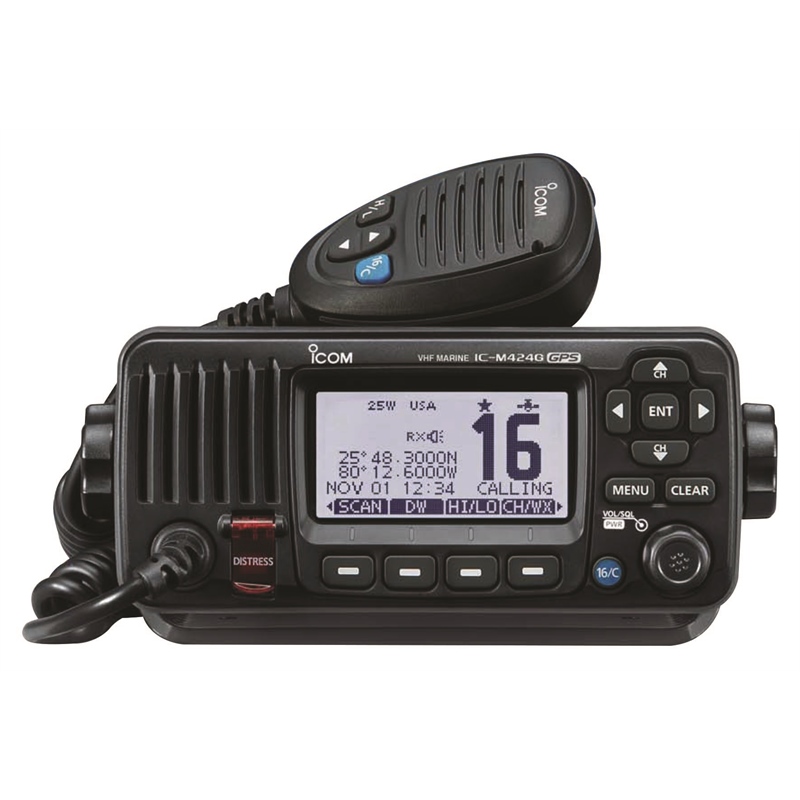 M424G21 M424G FixedMount VHF Radio with GPS Receiver Autoplicity