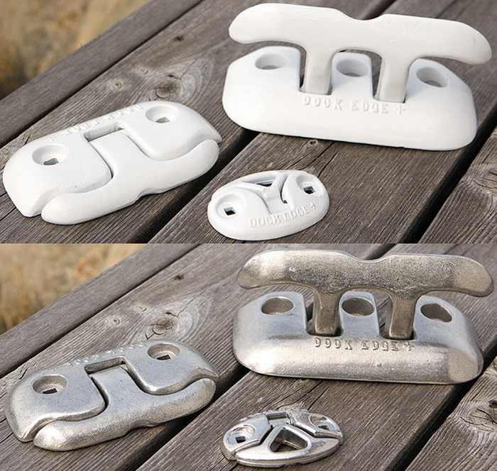 Dock Edge 2608PF Dock Cleat Flip Up 8in Alum. Autoplicity