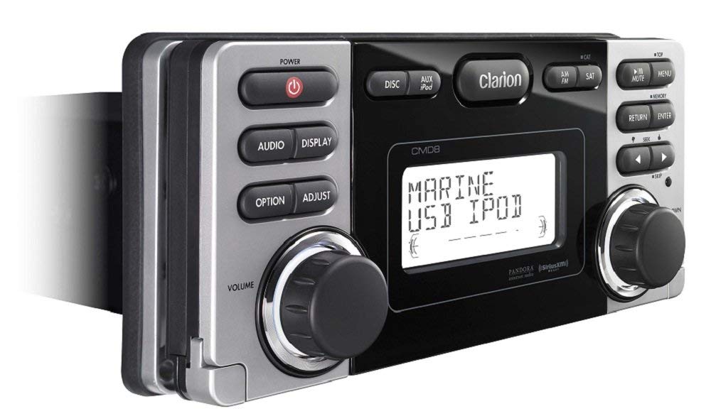 Clarion M608 Clarion Marine Bt Watertight 4Zone Digital Media Receiver