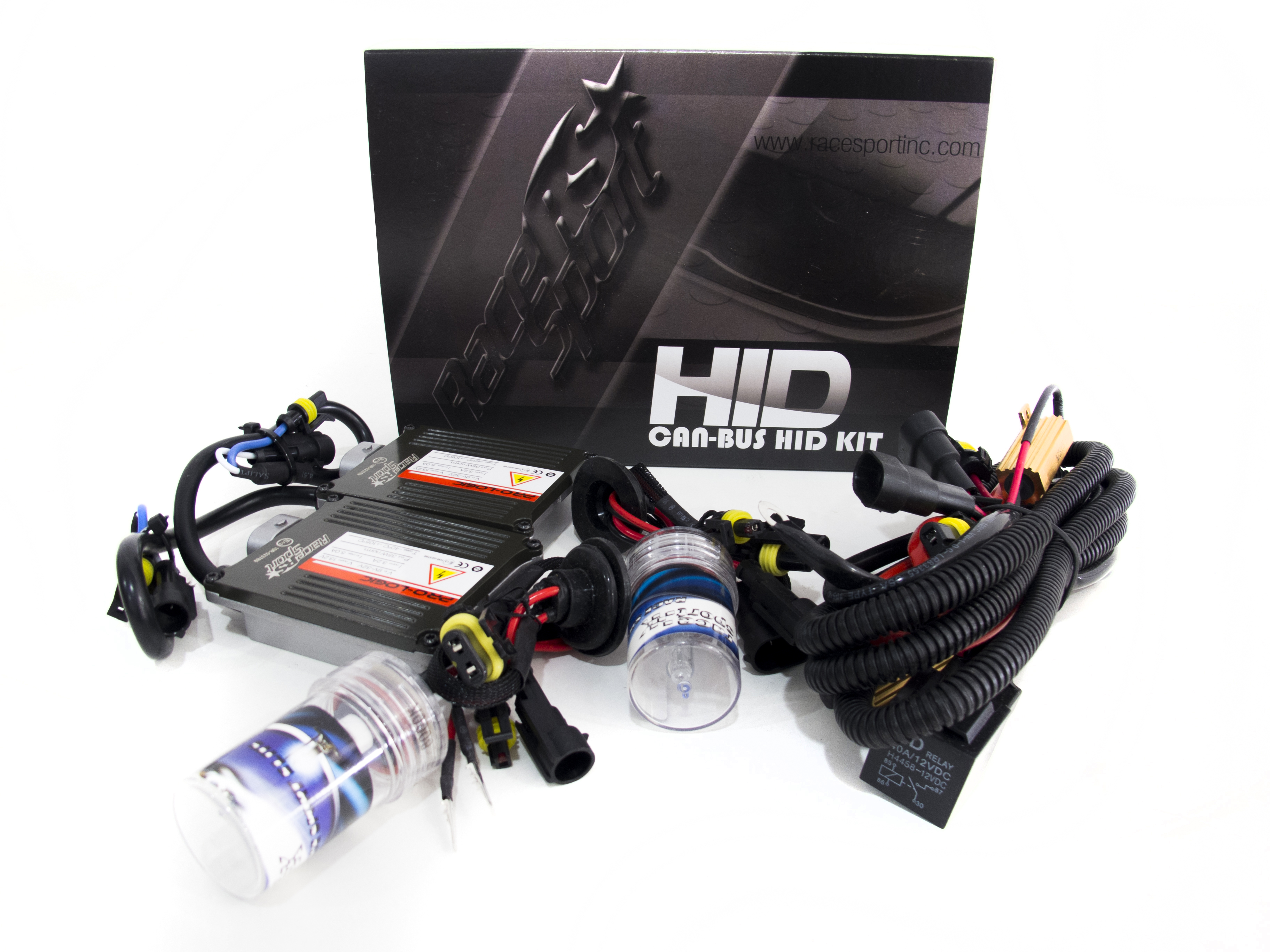 Hid Racing Race Sport H15-10K-G1-CANBUS-R H15 Gen 1 Canbus Hid Mid-Slim Ballast ...