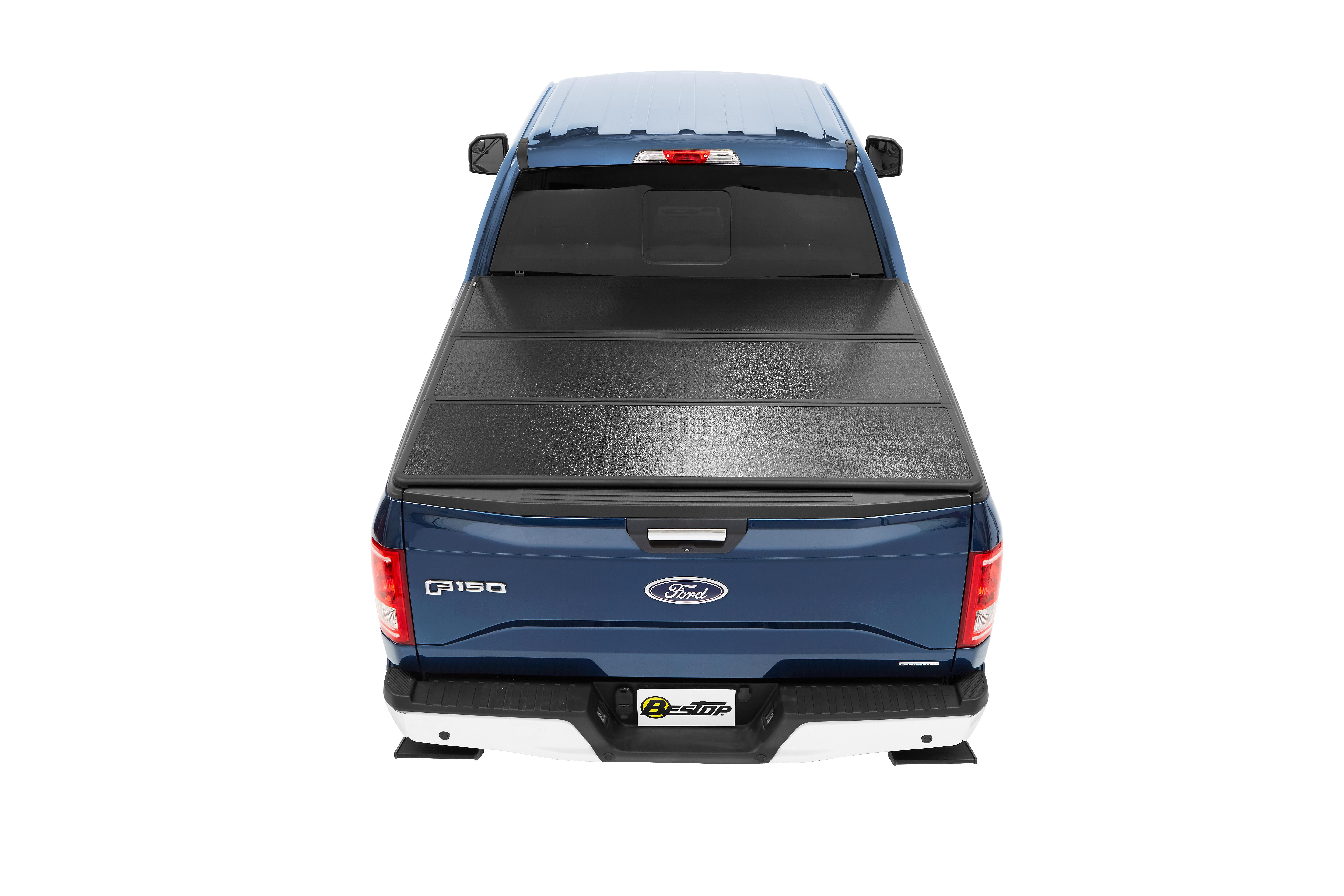 Bestop 1424301 EZFold Hard TriFold Aluminum Tonneau Cover Autoplicity