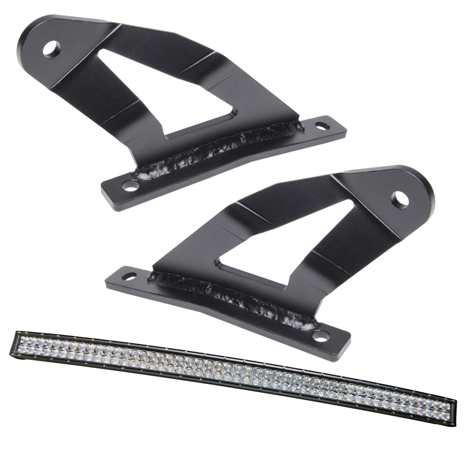 Show details for Oracle Lighting 2154504 Curved 50 In. White Led Light Bar With Brackets