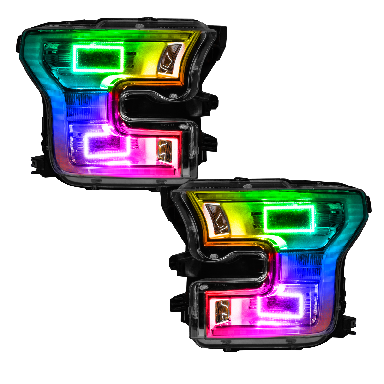 Show details for Oracle Lighting 3957504 Colorshift Projector Headlight Halo Kit, Colorshift - Simple