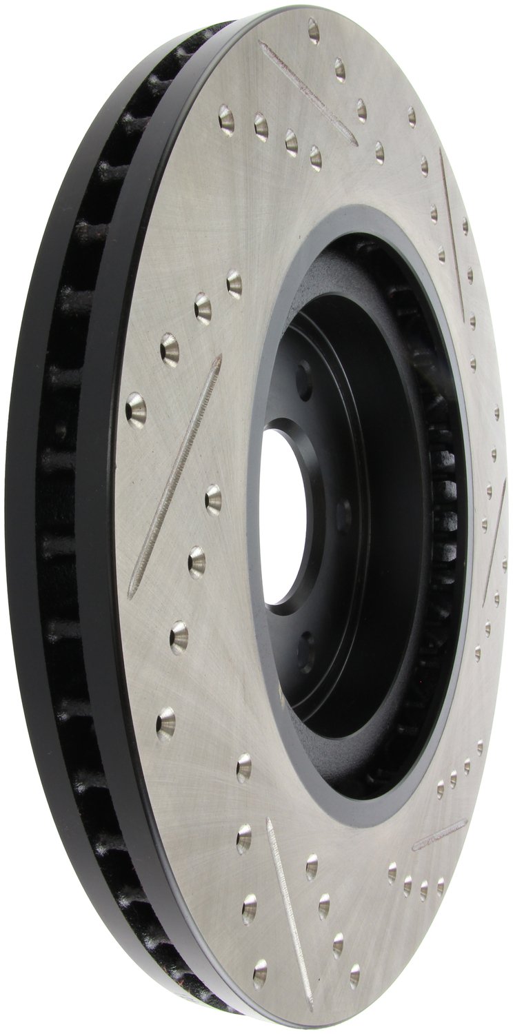 StopTech Sport Drilled/Slotted Rotor; Right Autoplicity