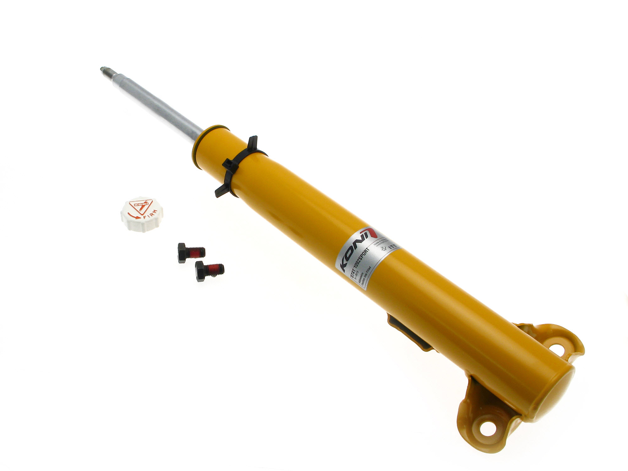 8710 1431SPOT KONI Font Spot Yellow Shock - Fits 2005-2009