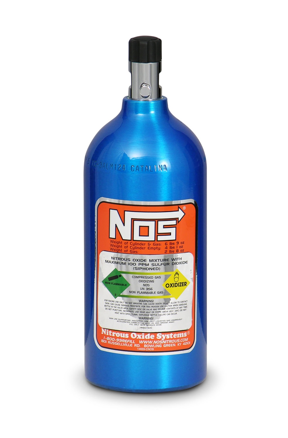 NOS/Nitrous Oxide System 14720NOS Nitrous Bottle Autoplicity